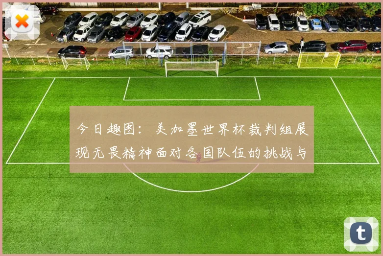 今日趣图：美加墨世界杯裁判组展现无畏精神面对各国队伍的挑战与针对